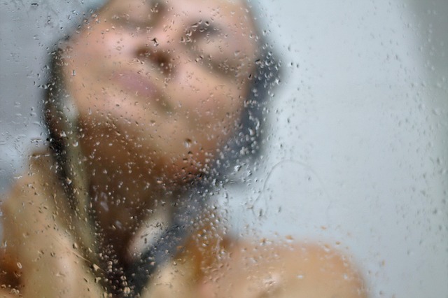woman, bath, wet, water, glass, glass surface, bathing, taking a bath, sensual, female, nature, seductive, skin