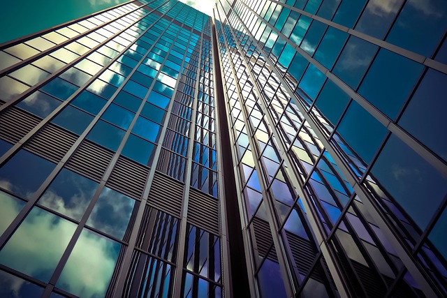 architecture, skyscraper, glass facades, modern, nature, facade, sky, building, düsseldorf, city, modern architecture, glass, modern building, glass front, windows, glass windows, reflection, exterior, perspective, office building, urban, high, downtown, low angle shot, structure, mirroring